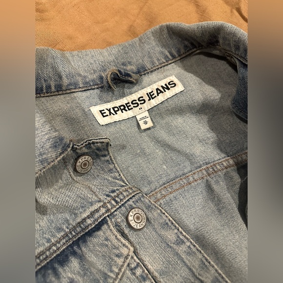 Express Denim Jacket size XS - Picture 2 of 3